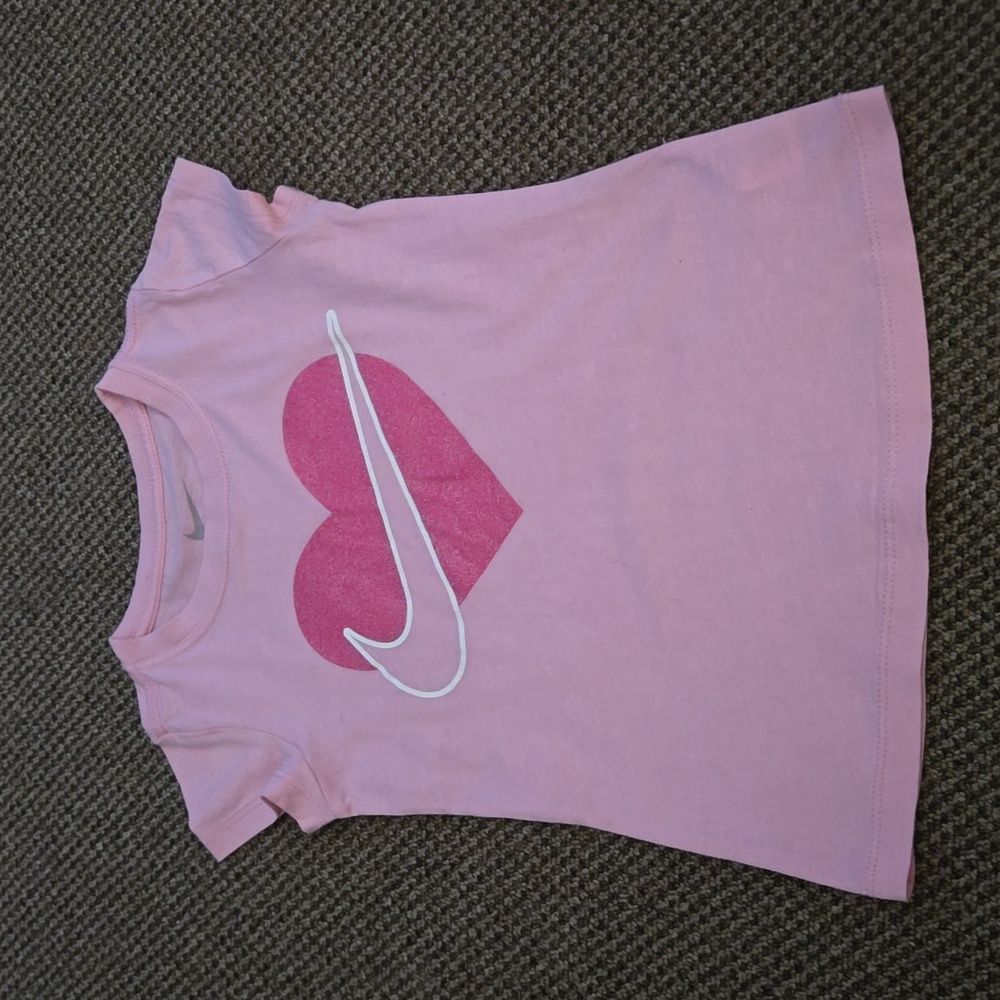Girls Pink Nike T-Shirt
